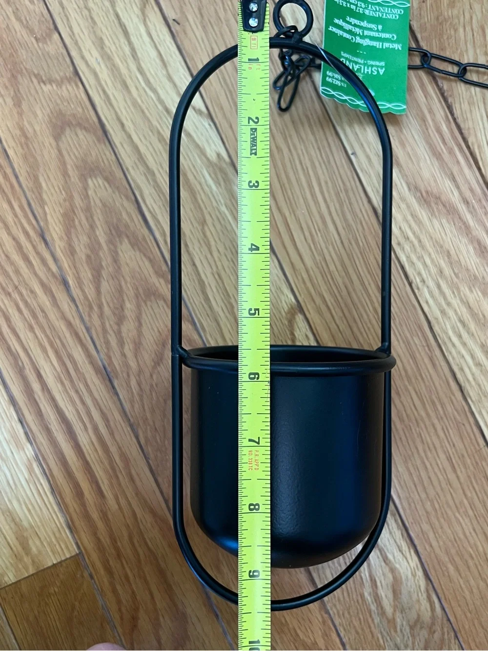 Ashland Black Hanging Metal container Halloween Duo